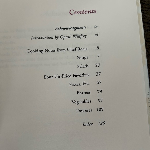 In the Kitchen with Rosie: Oprah's Favorite Recipes Cookbook - Picture 5 of 5